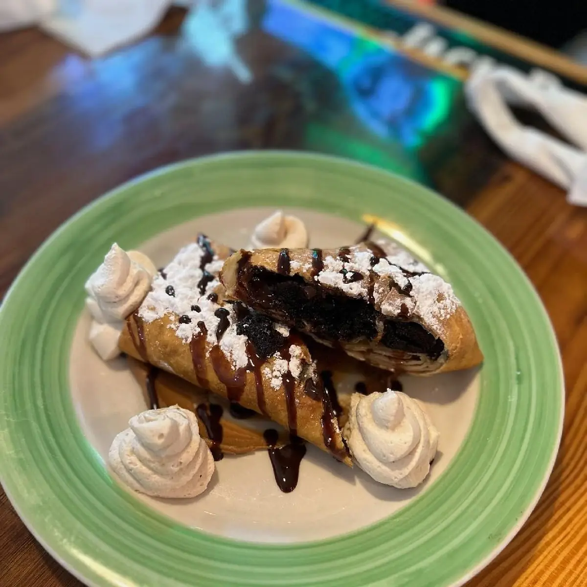Deep Fried Chocolate Cake