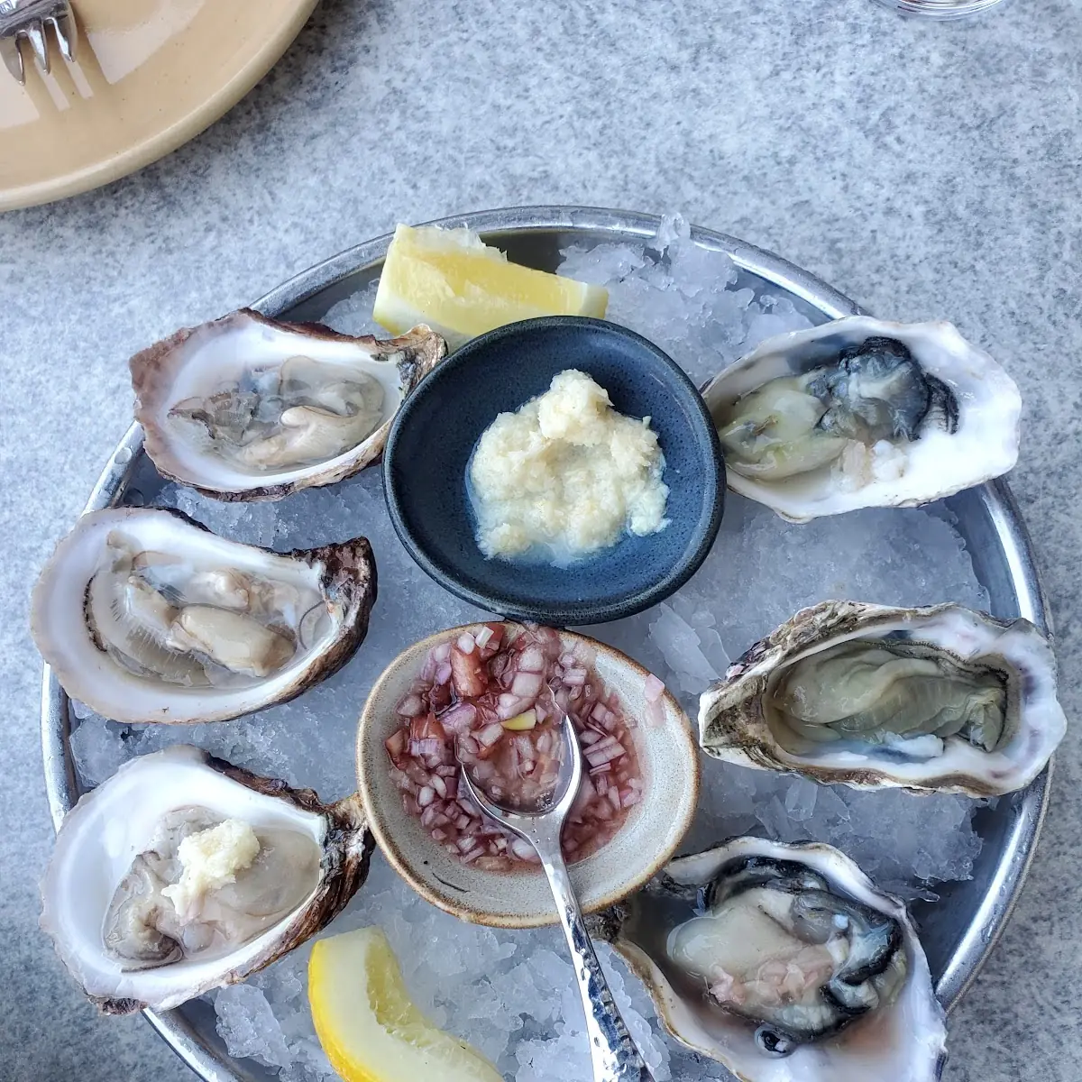 Assorted Oysters on the Half Shell