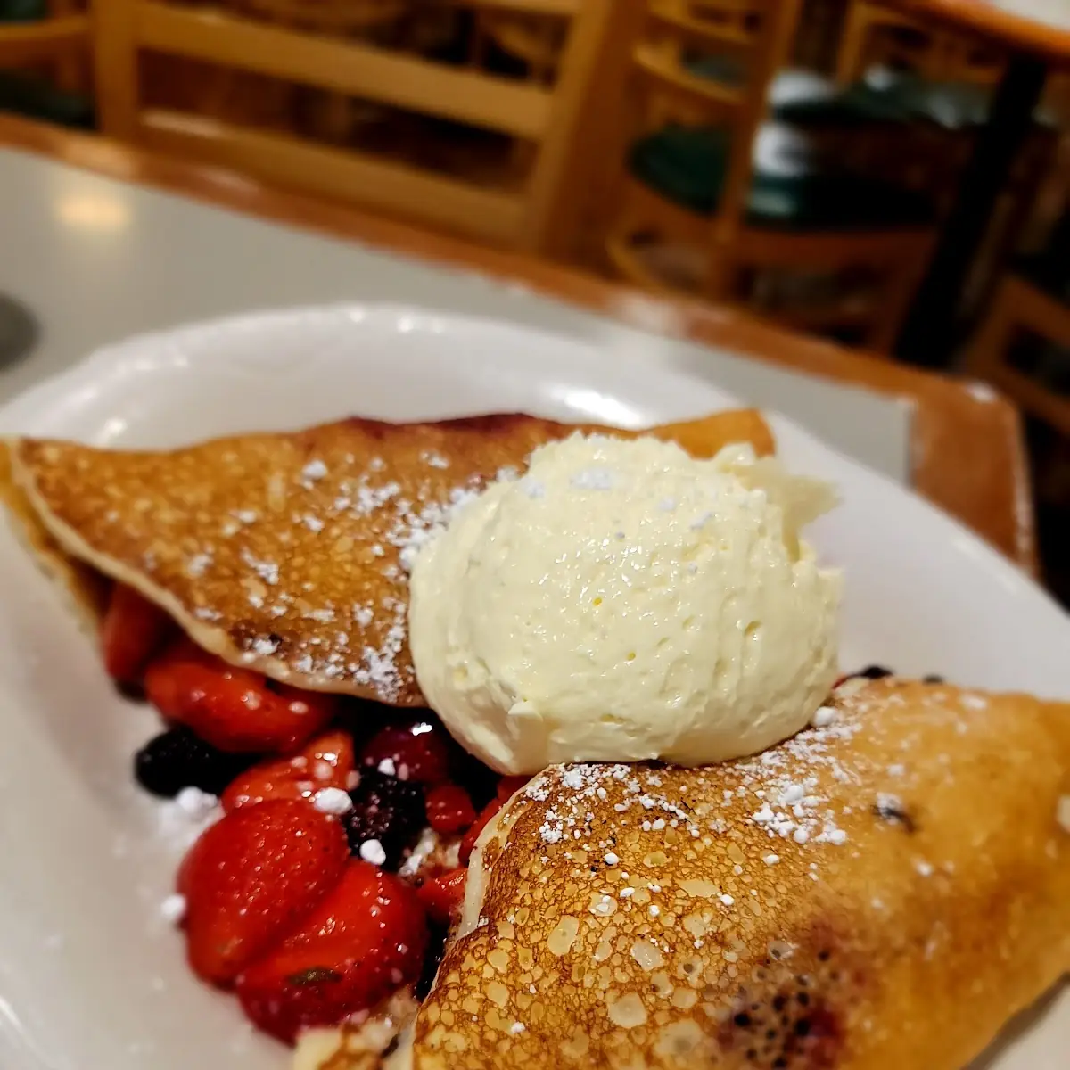 Fruit Filled Maltby Style Swedish Pancakes