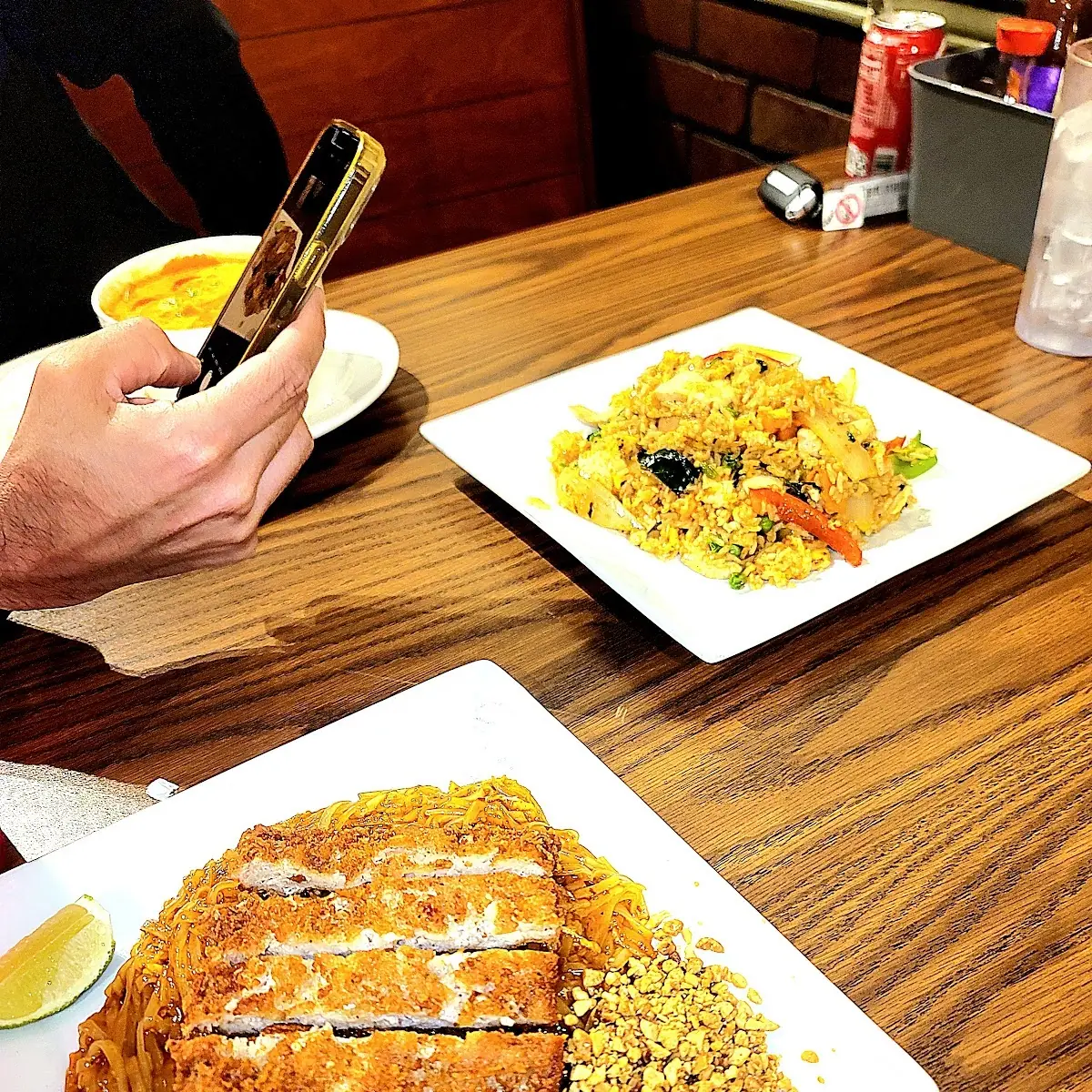 Crispy Chicken Pad Thai