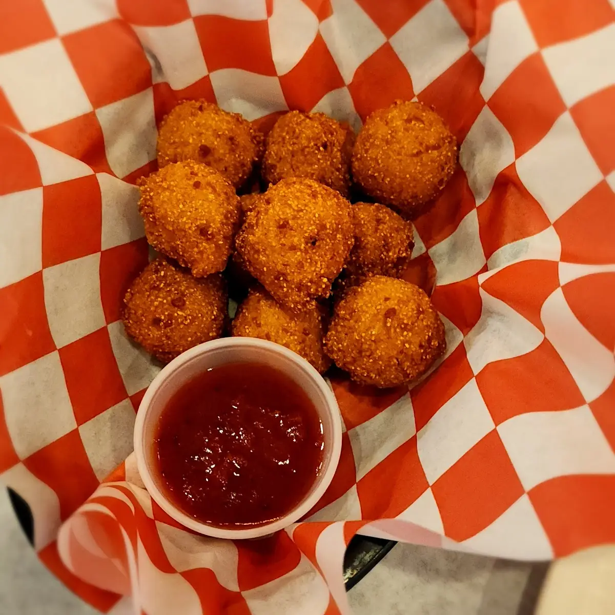 Fried Scallops Basket 8
