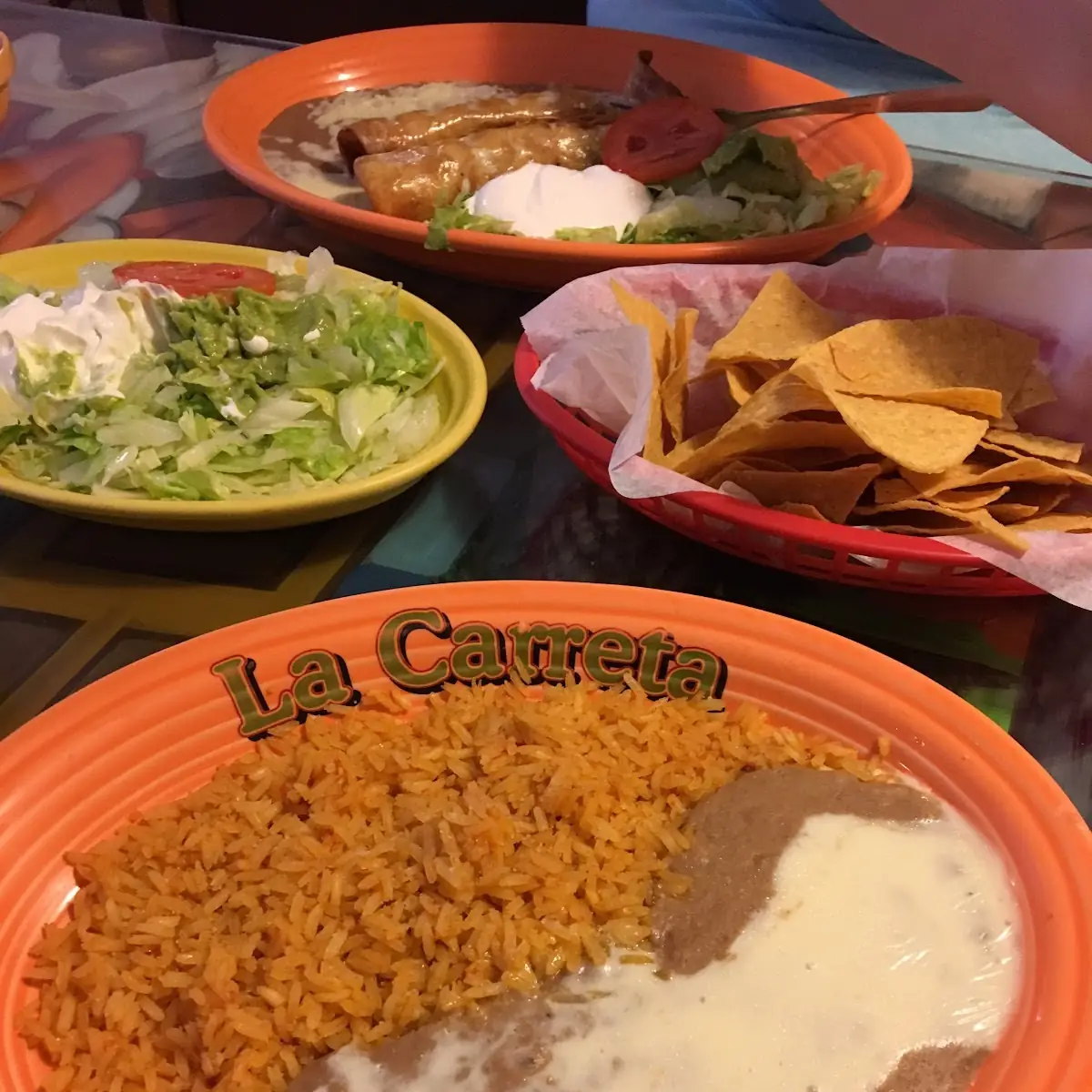 One Enchilada Rice and Beans