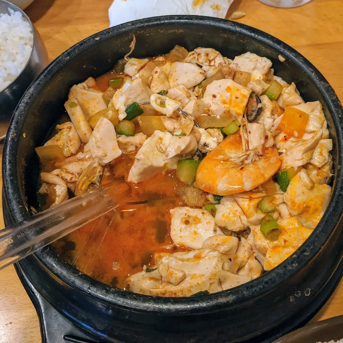 Seafood Tofu Soup