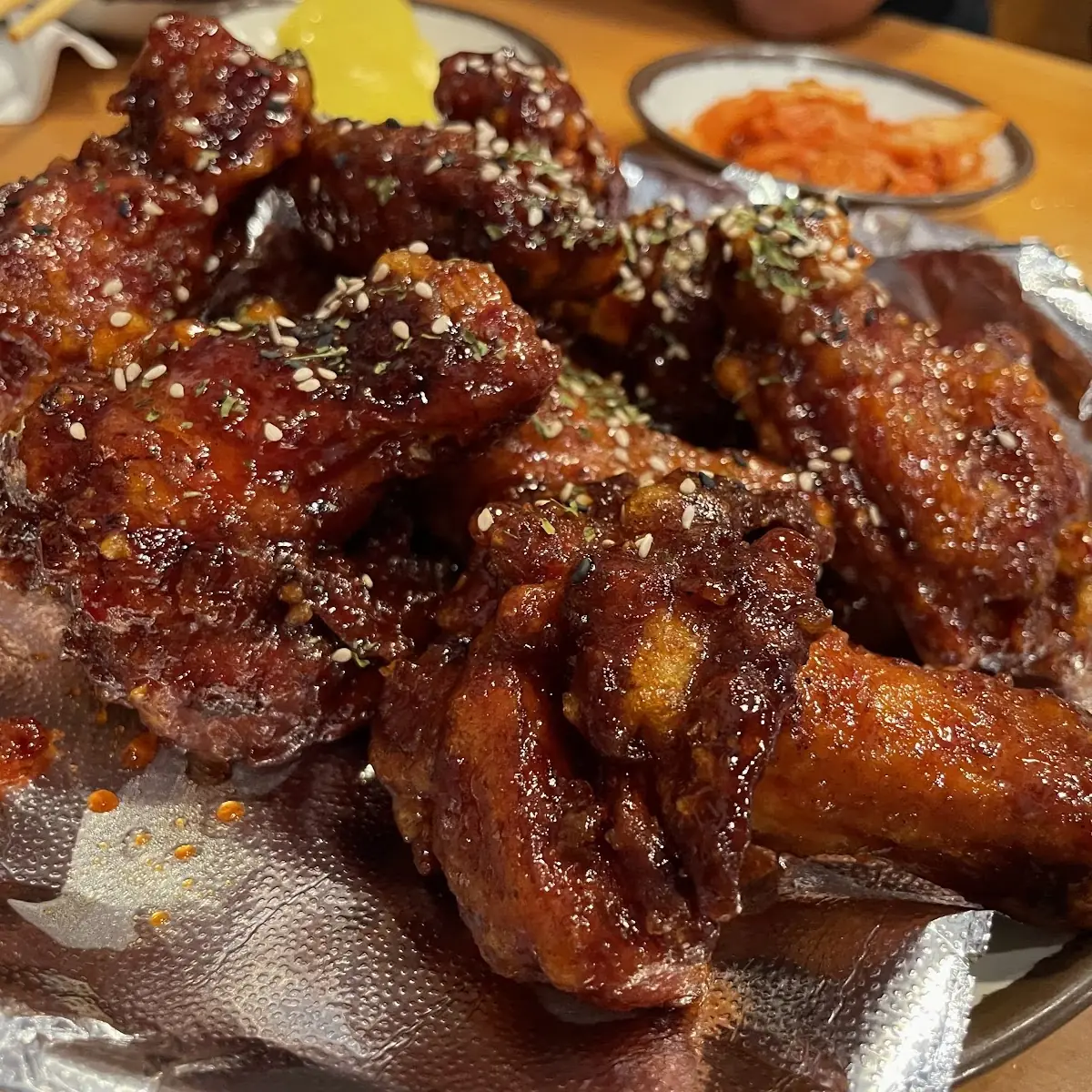 Soy Garlic Korean Fried Wings