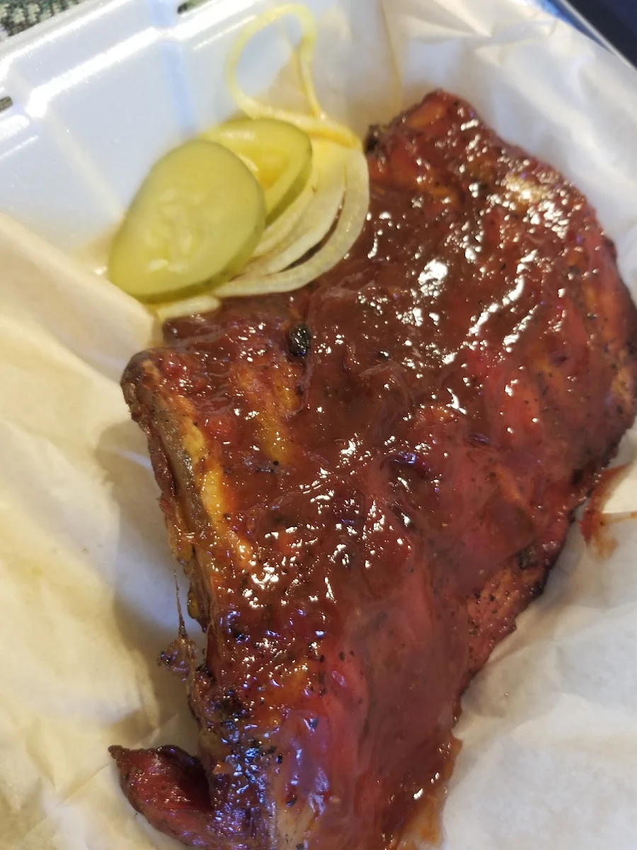 Half Baby Back Ribs Wet