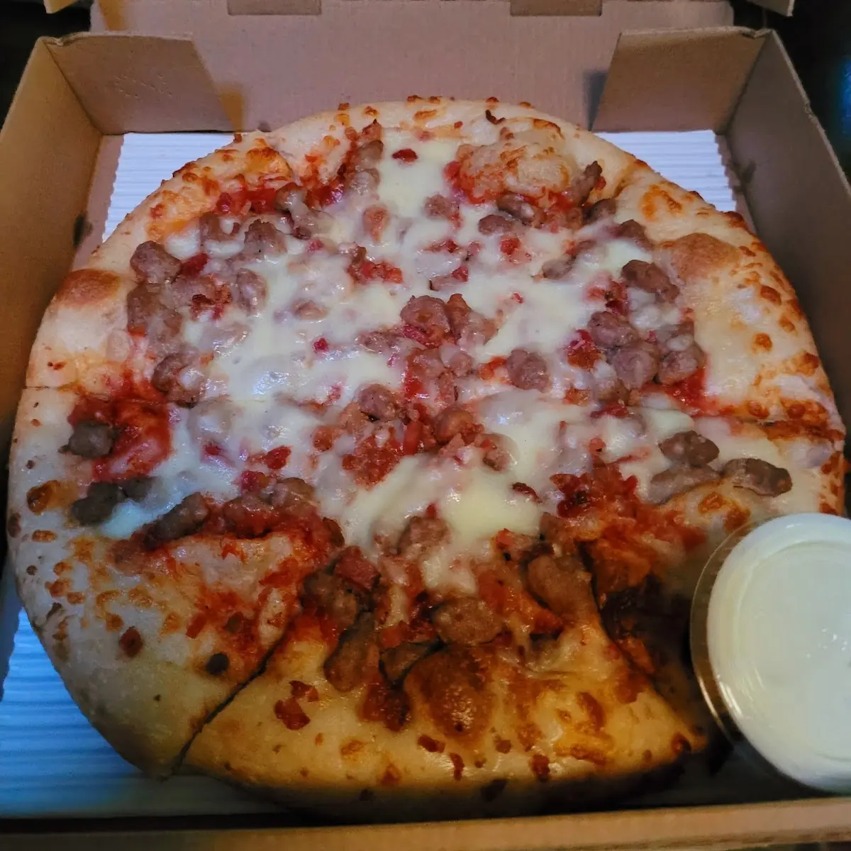 Bacon Cheeseburger Pizza