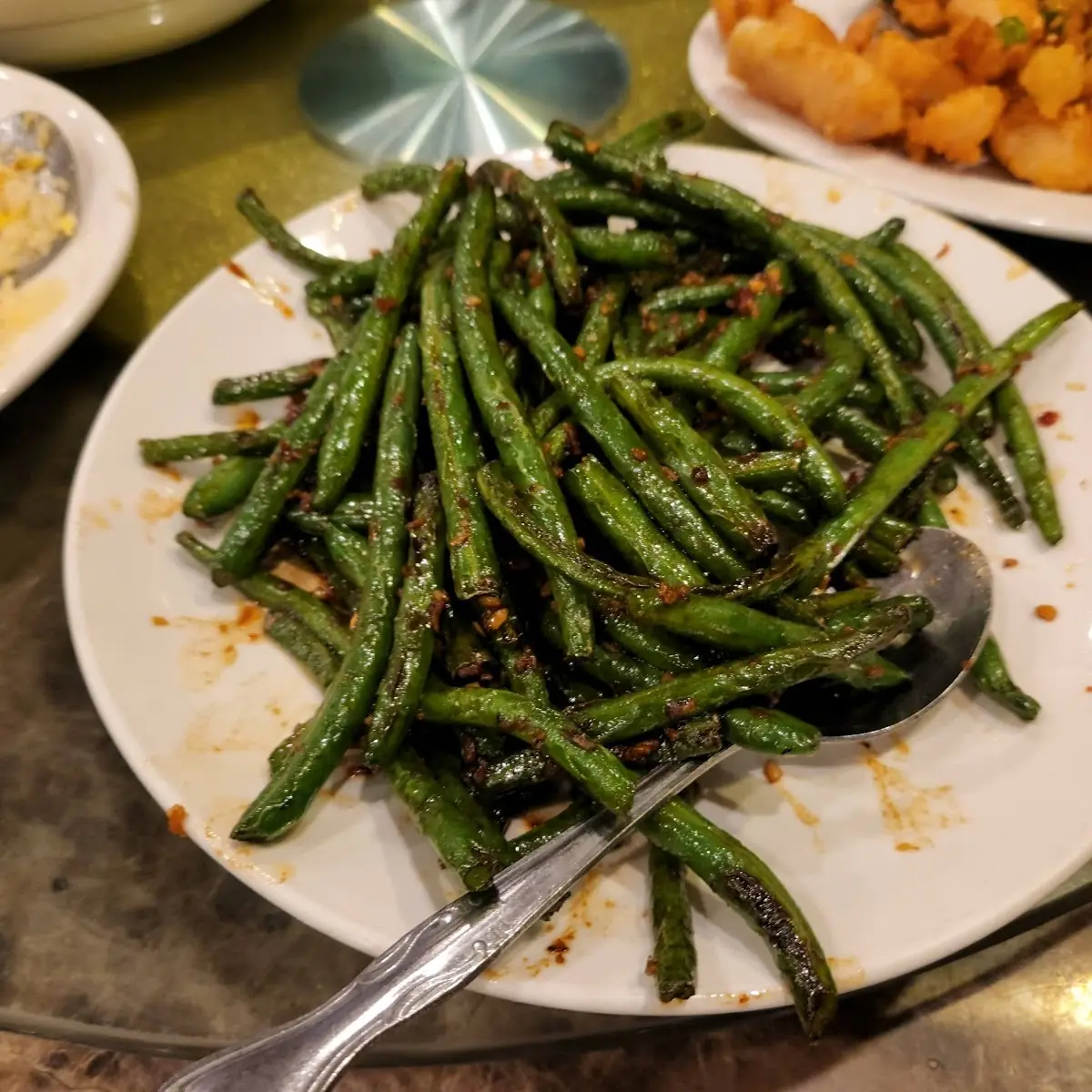 Sautéed String Bean with Garlic Sauce