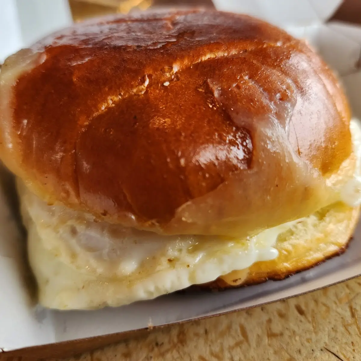 Egg & Cheese on Brioche