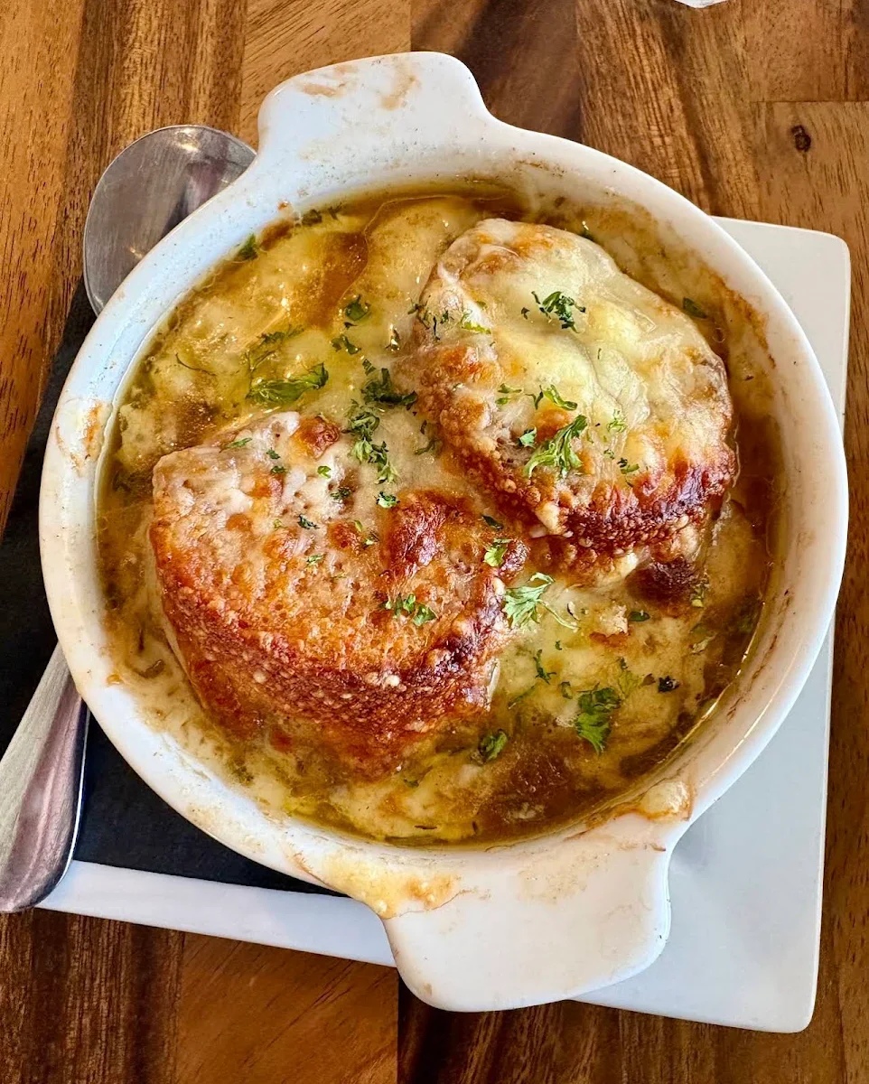 Whiskey Onion Soup