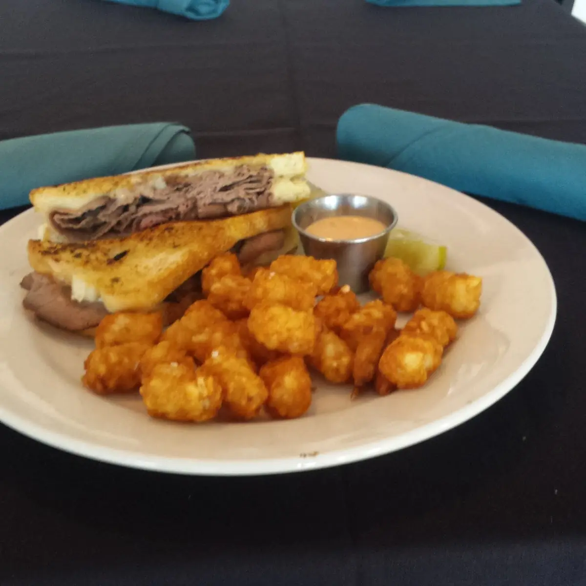 Garlic Bread Roast Beef