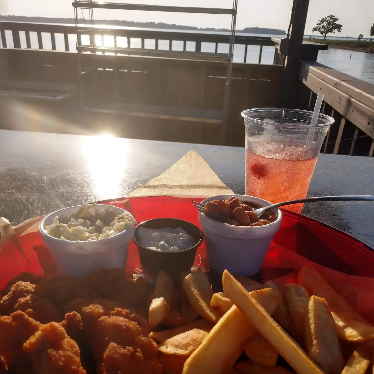 All You Can Eat Catfish Plate