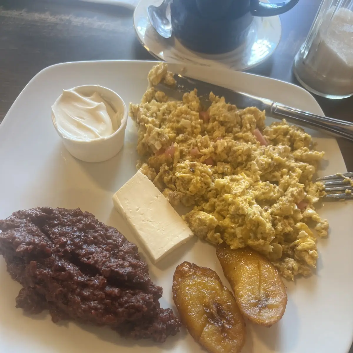 Desayuno Típico Typical Honduran Breakfast