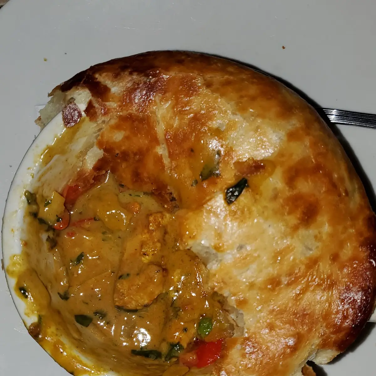Chicken Curry Pie