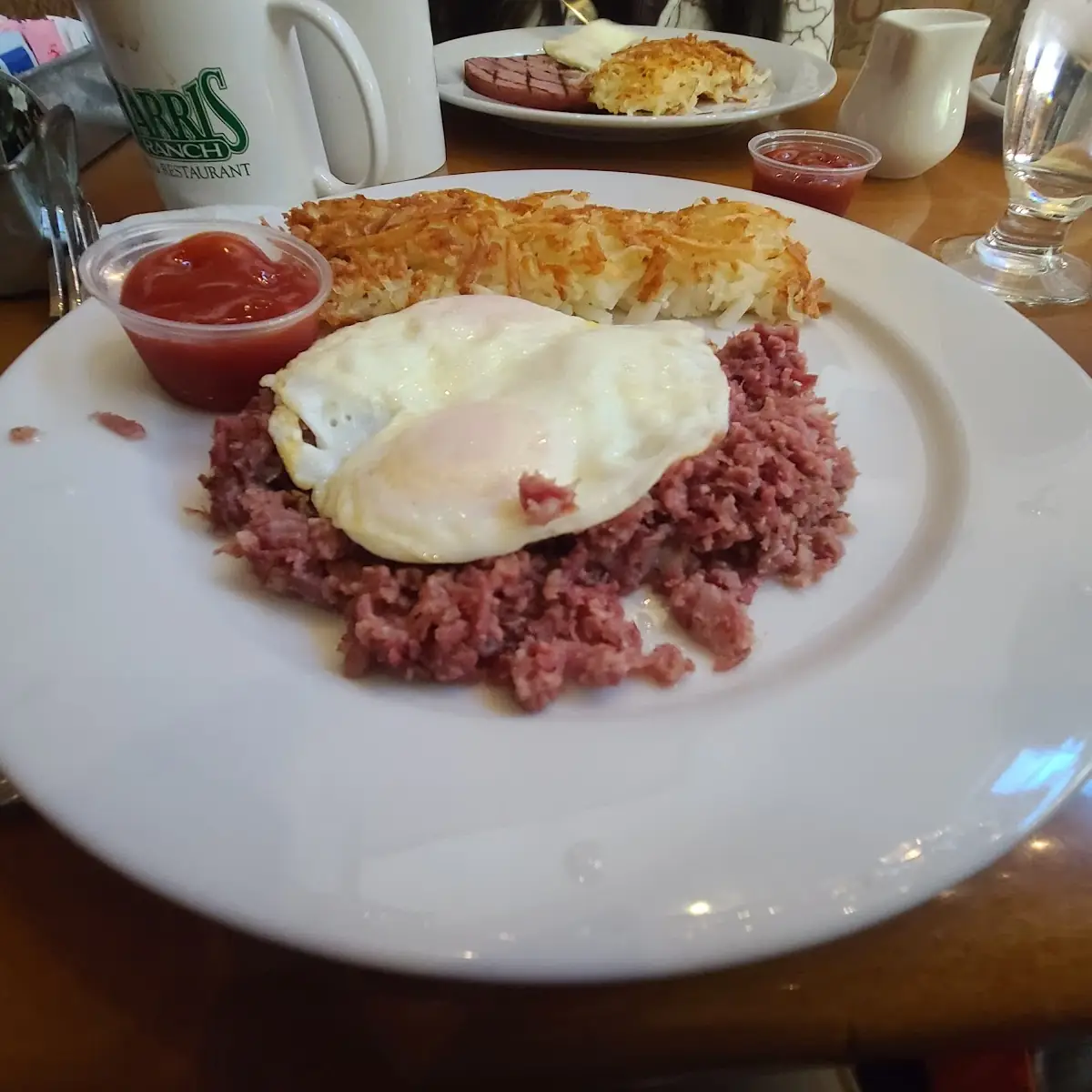 Corned Beef Hash & Eggs