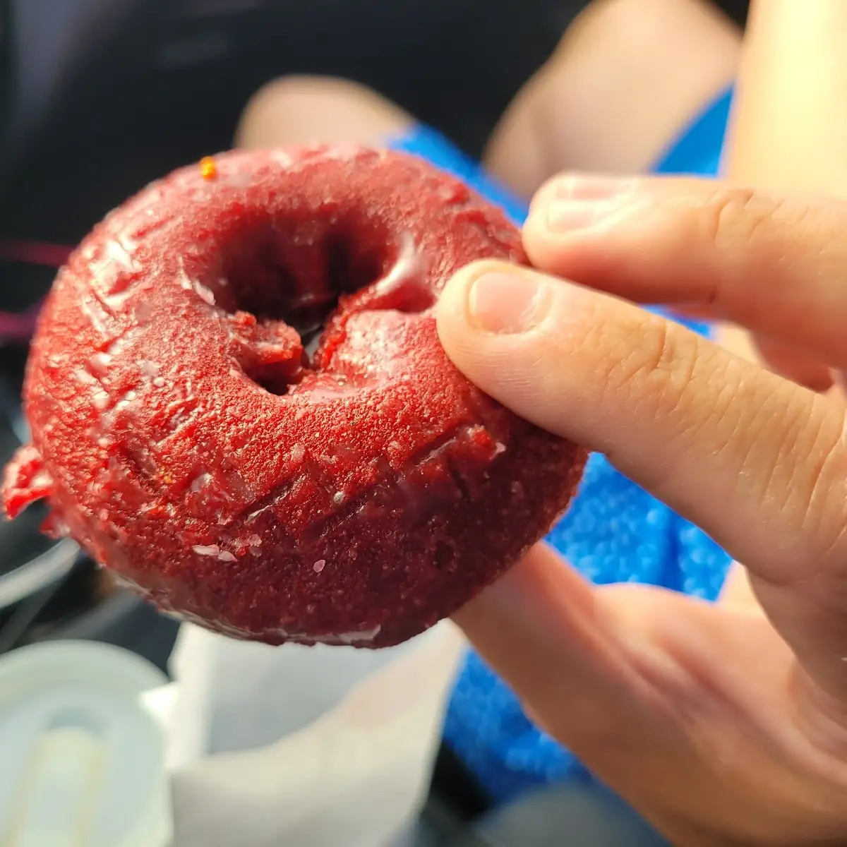 Red Velvet Cake Donut