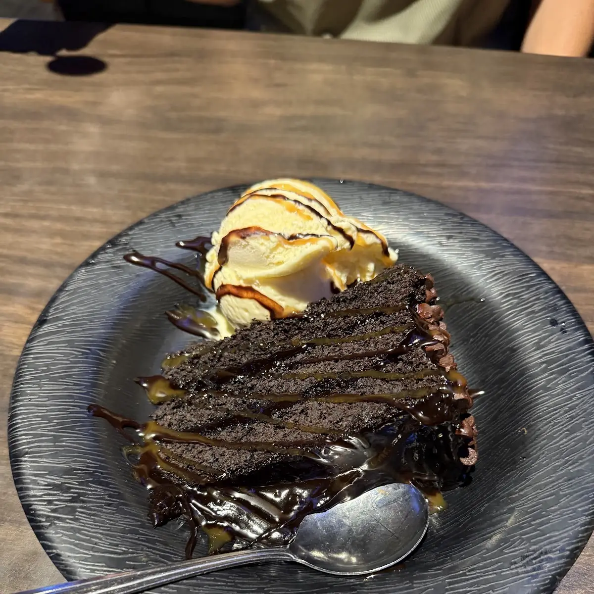 Chocolate Cake w Ice Cream