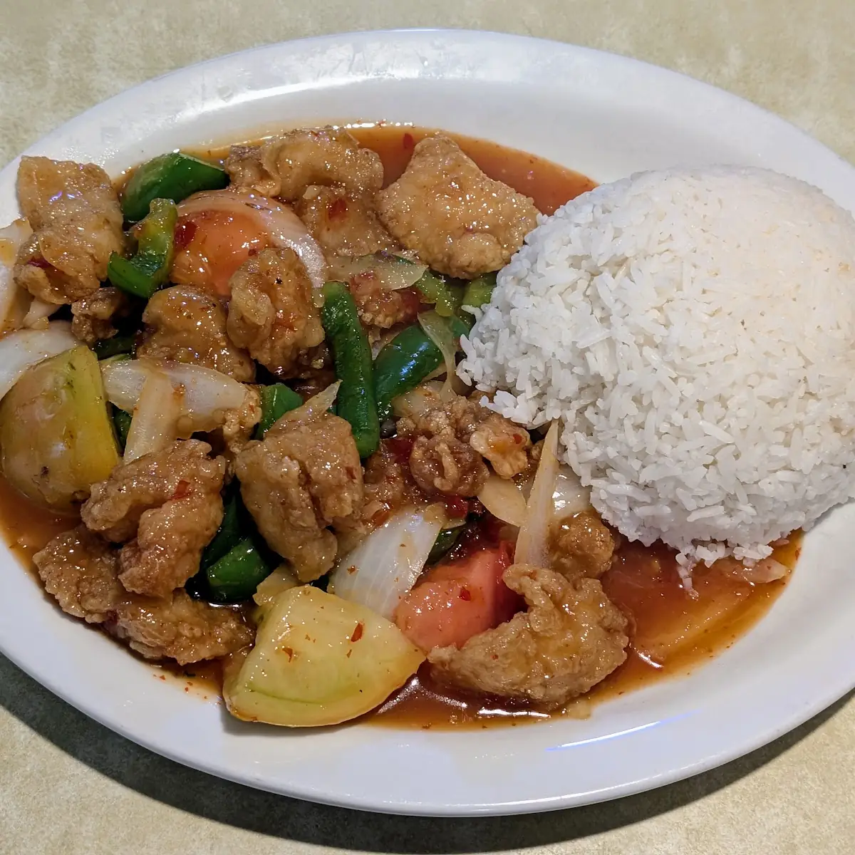 Crunch Fish Rice Bowl