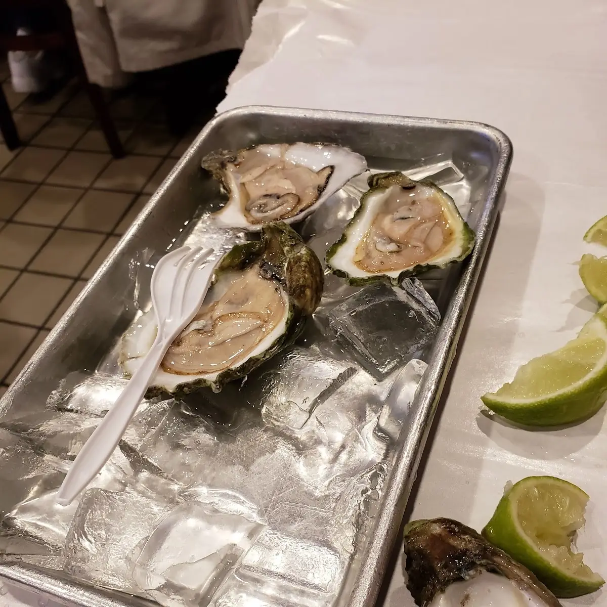 Oysters on the Half Shell Sausage Crawfish