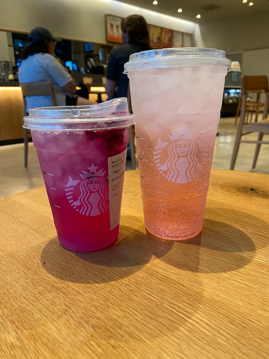Dragon Fruit Mango Lemonade & Melon Burst