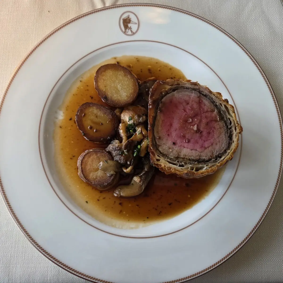 Beef Wellington Medium Rare