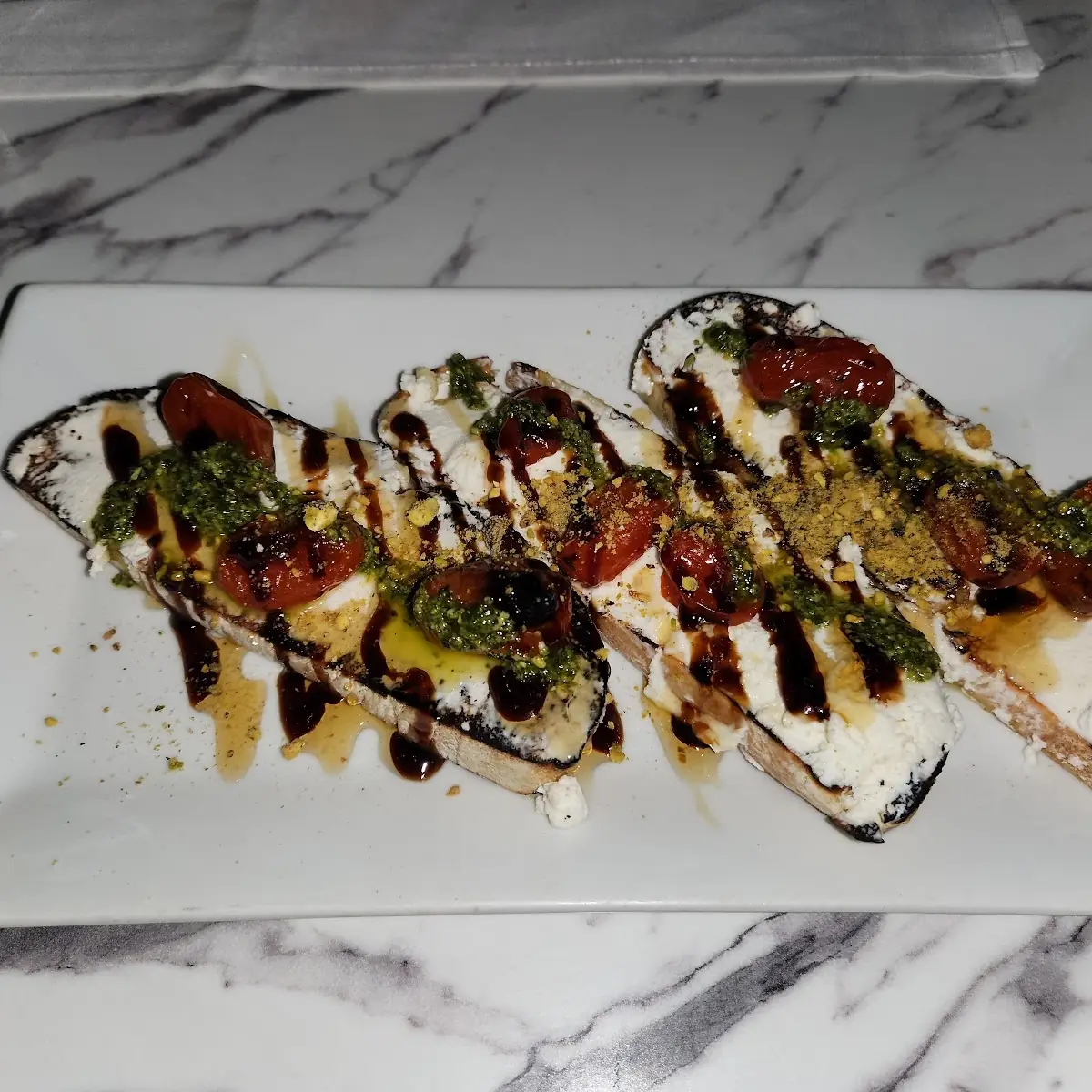Goat Cheese Bruschetta