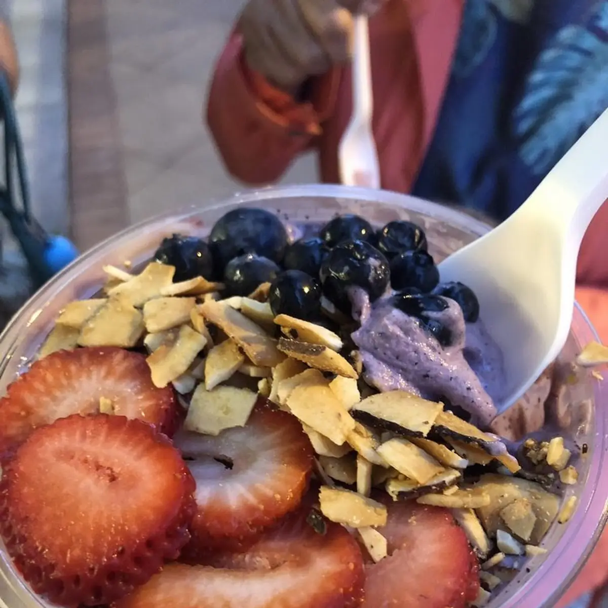 Smoothie Bowl with Fresh Fruit