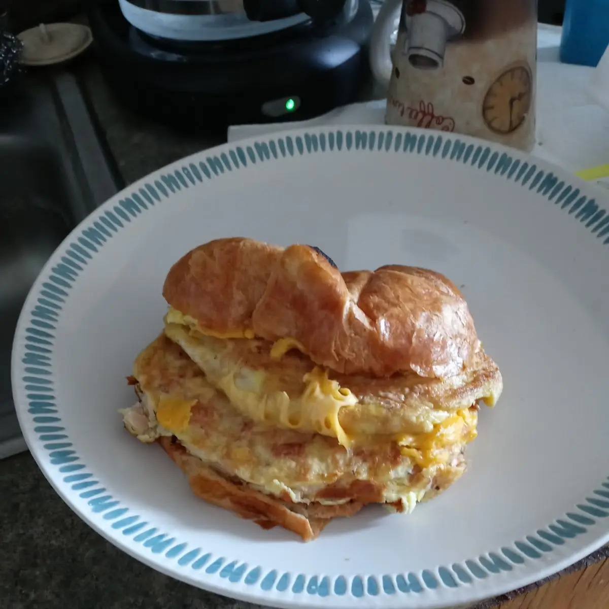 Croissant Breakfast Sandwich