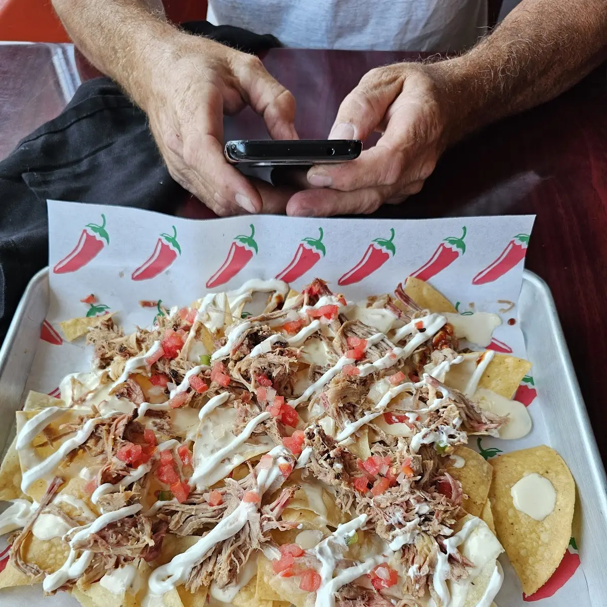 BBQ Pork Nachos