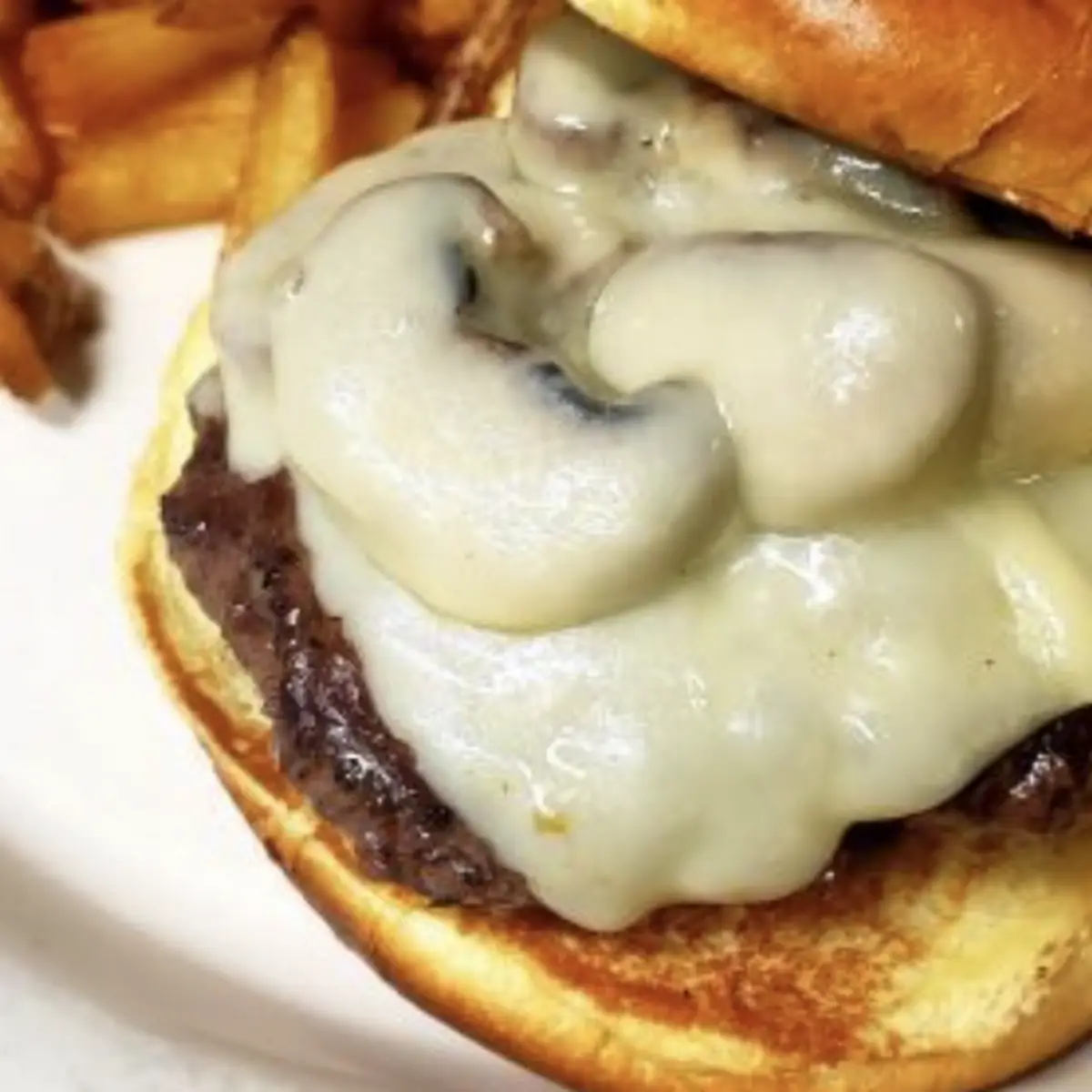 Mushroom Swiss Burger
