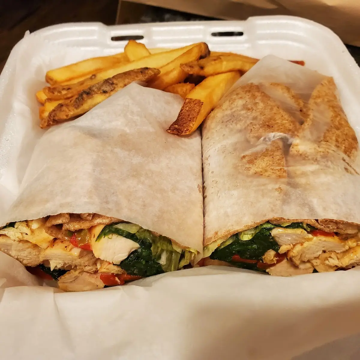 Balsamic Chicken Wrap