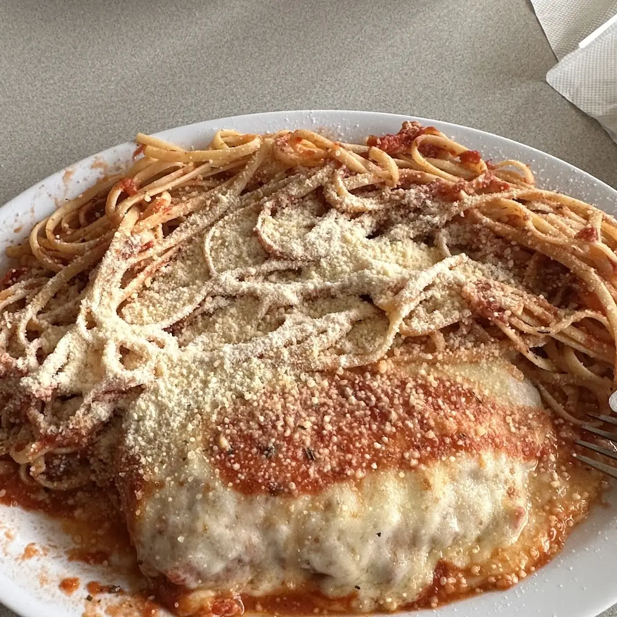 Chicken Parmesan Dinner