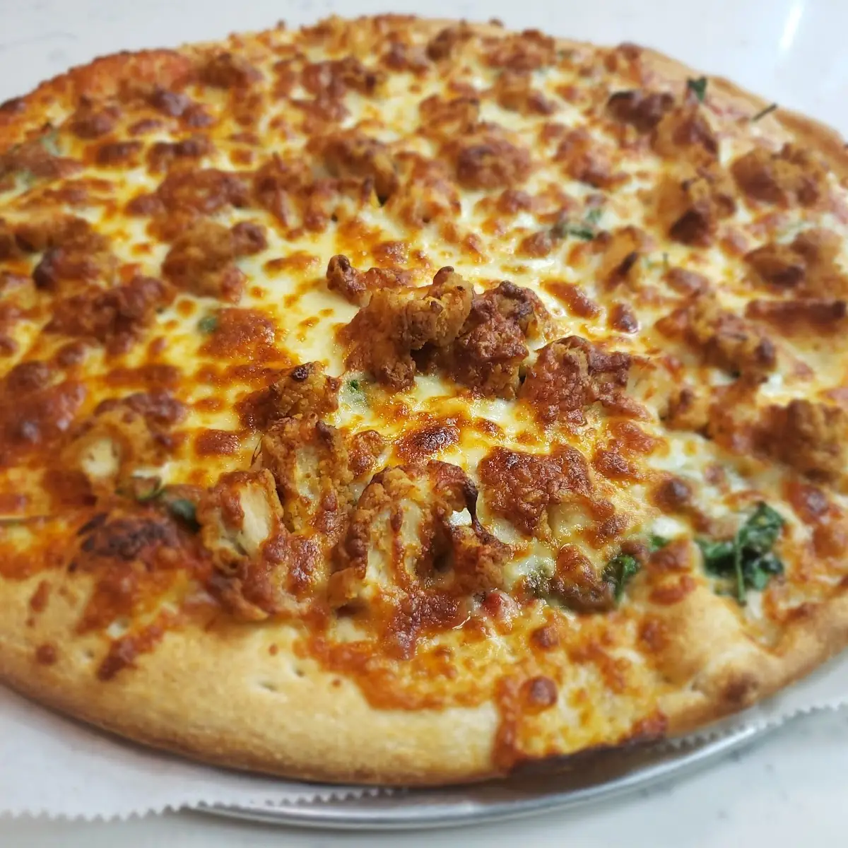 Crispy Chicken Spanish Pizza
