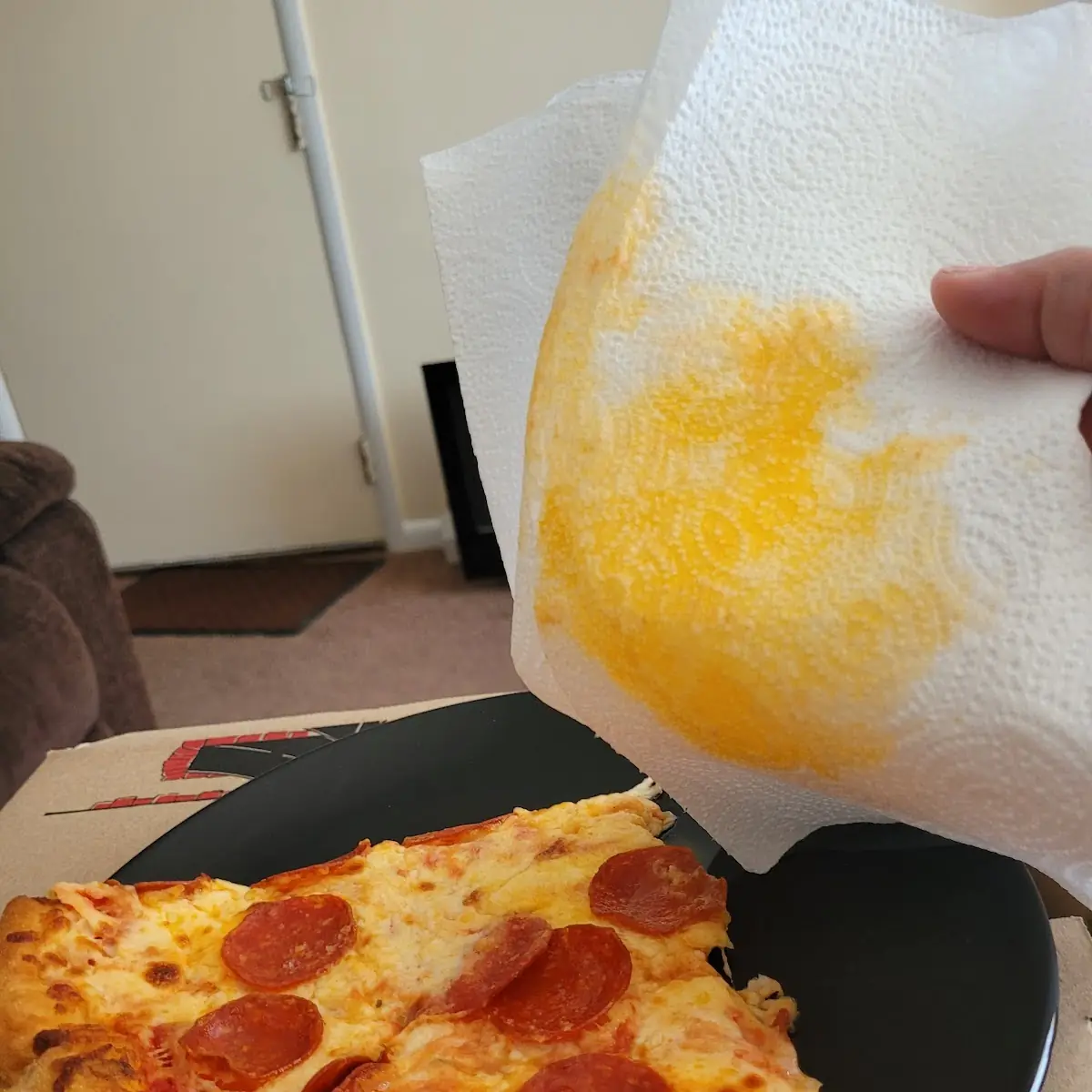Pepperoni Pizza Too Greasy