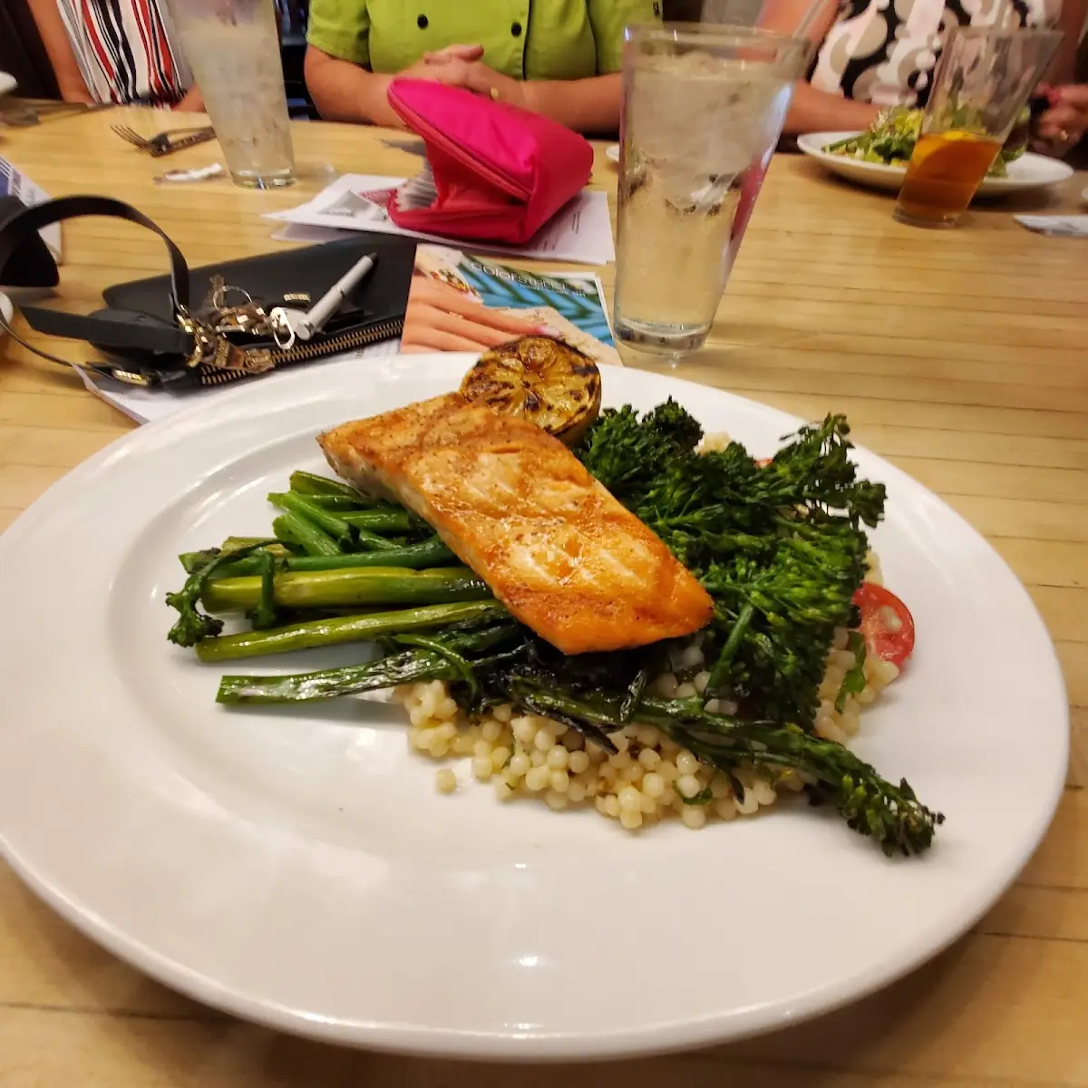 Pan Salmon Entree
