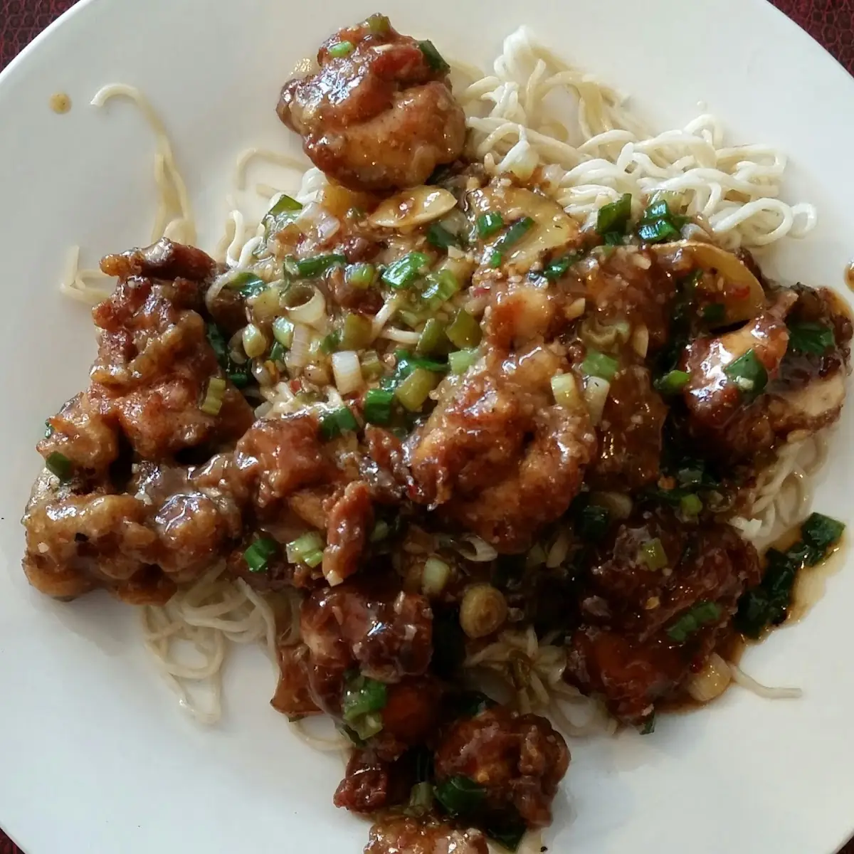 Mongolian Chicken or Beef