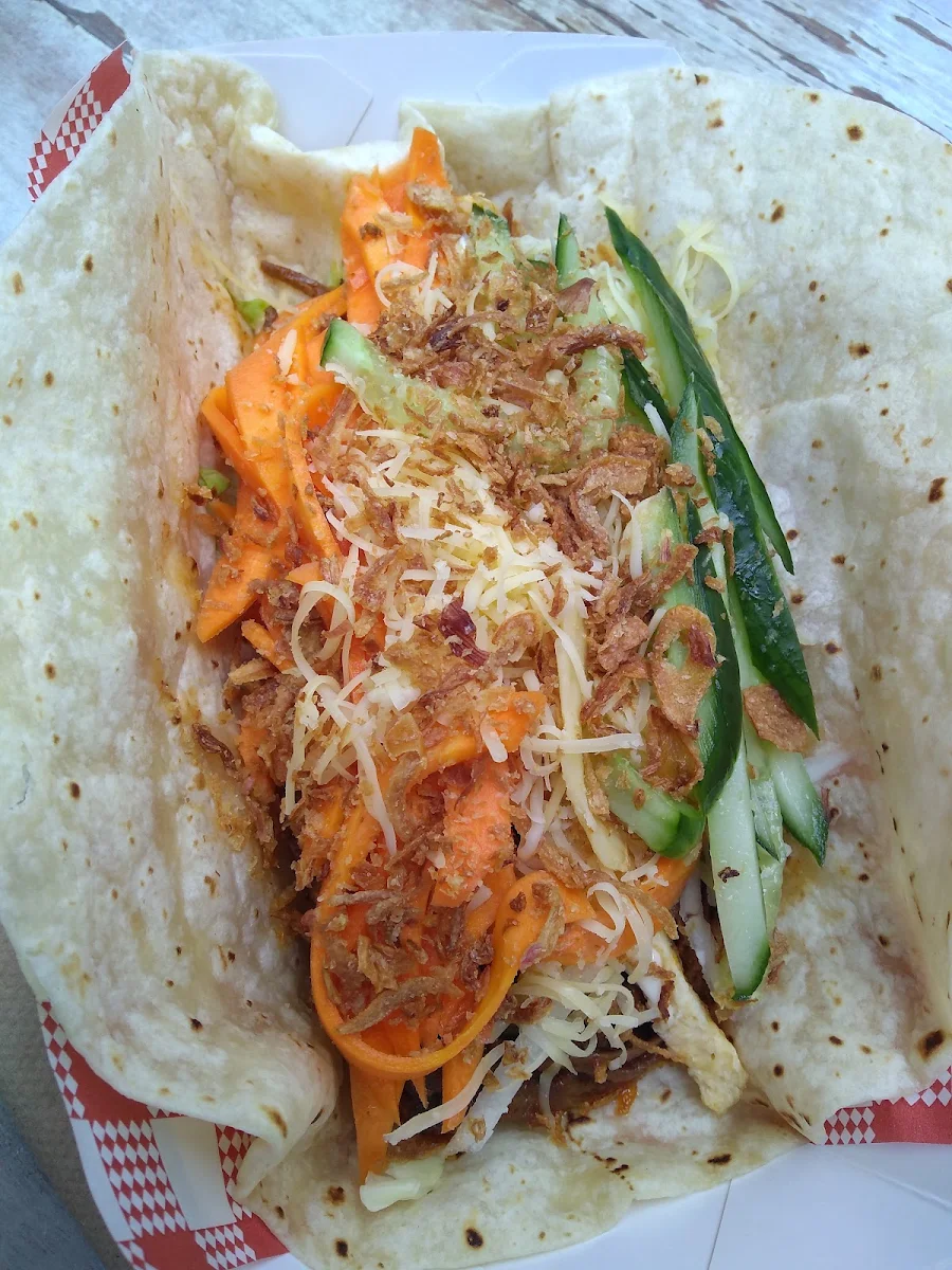 Bad Boy Wrap, Marlie's Eatery - North Sydney