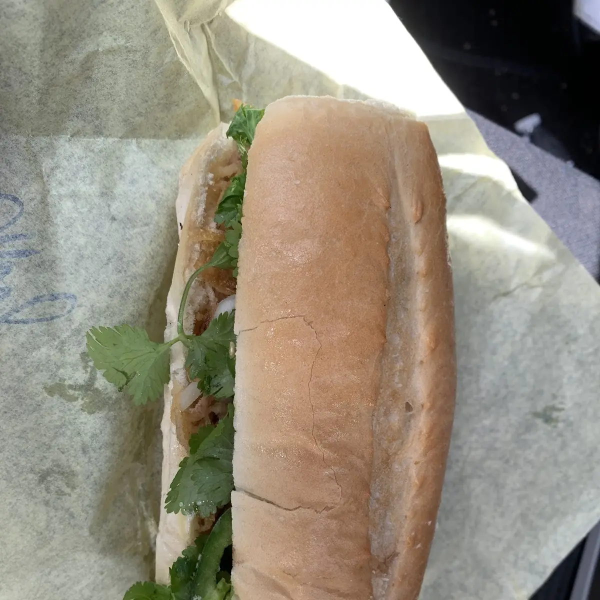 Banh MI with Fresh Herbs