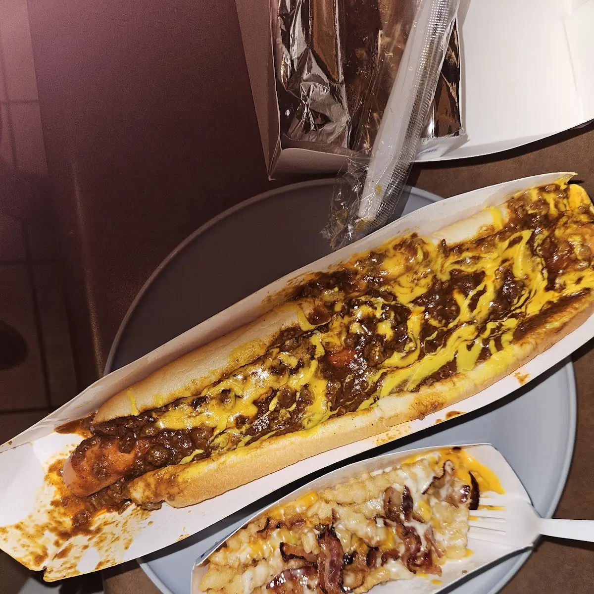 Foot Long Hot Dog