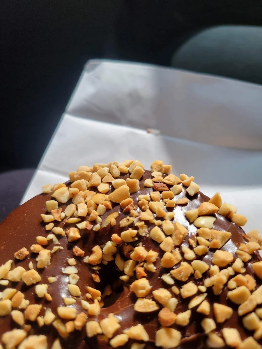 Chocolate Peanut Doughnut