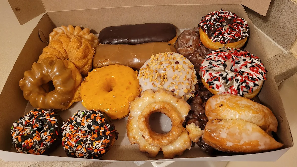 Orange Glazed Donut