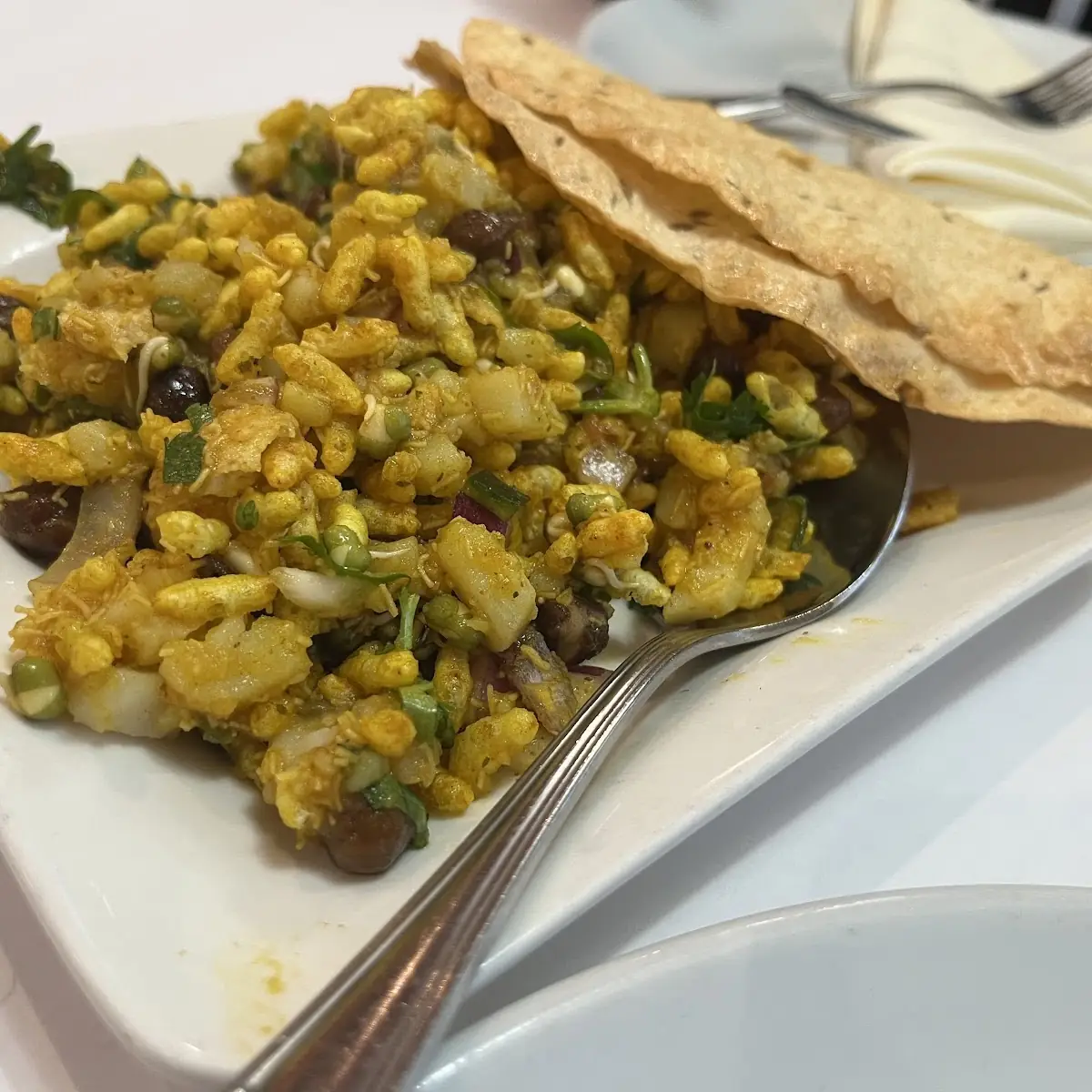 Sprouts Bhel Puri
