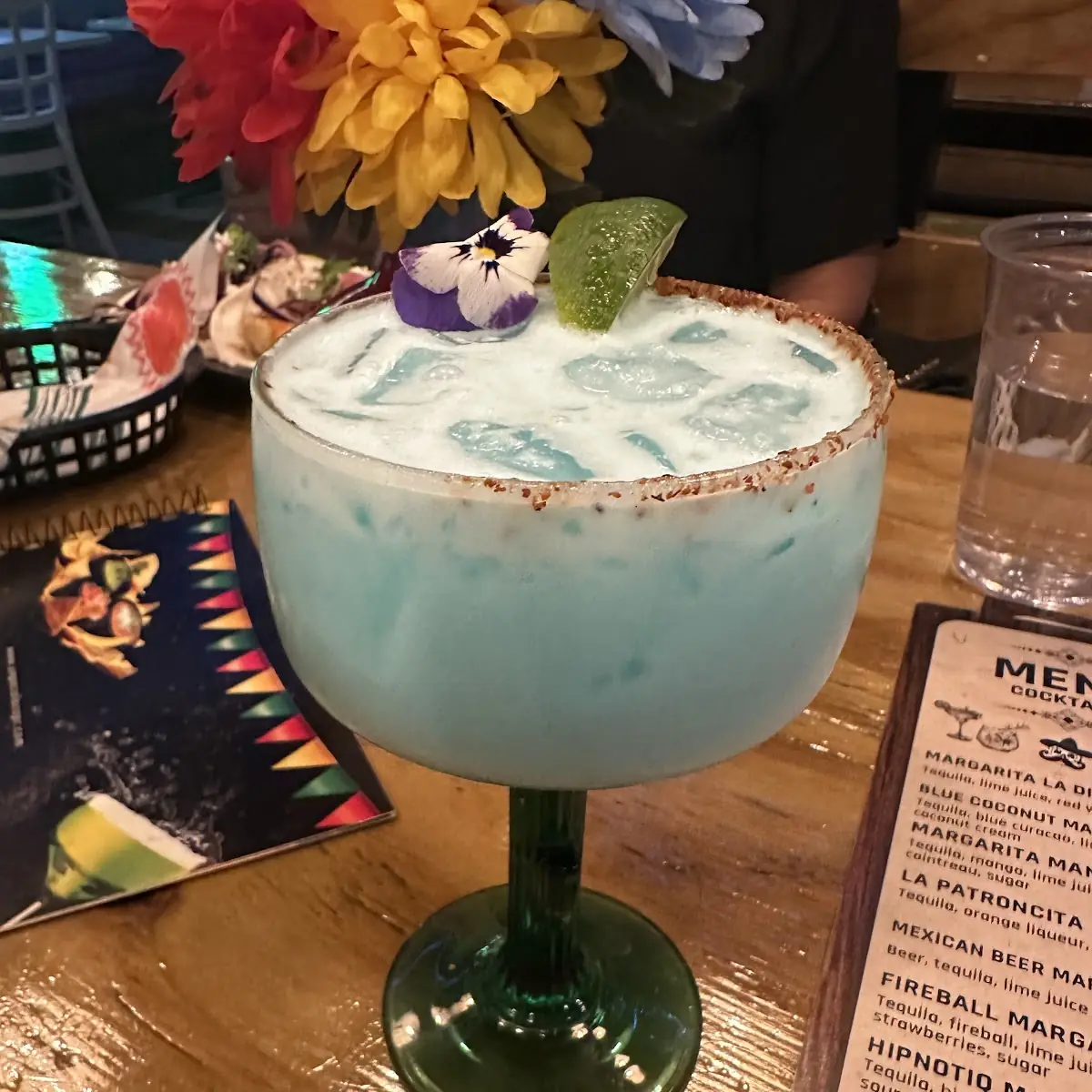 Blue Coconut Margarita