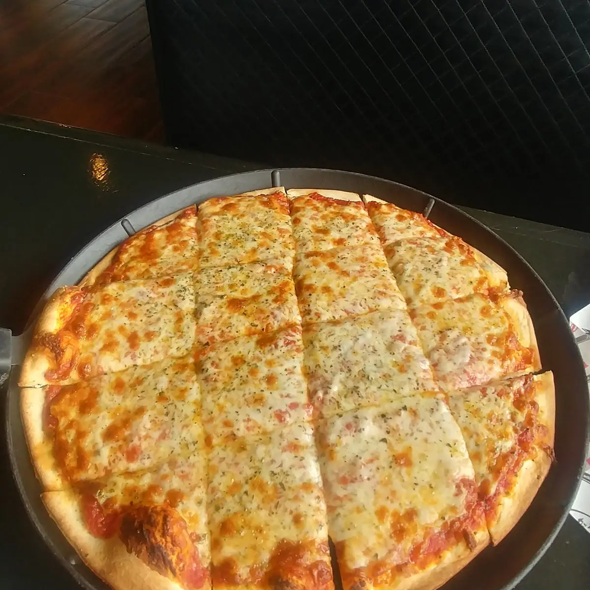 Small Thin Crust Cheese Pizza
