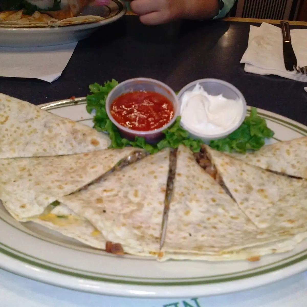 CHICKEN QUESADILLA