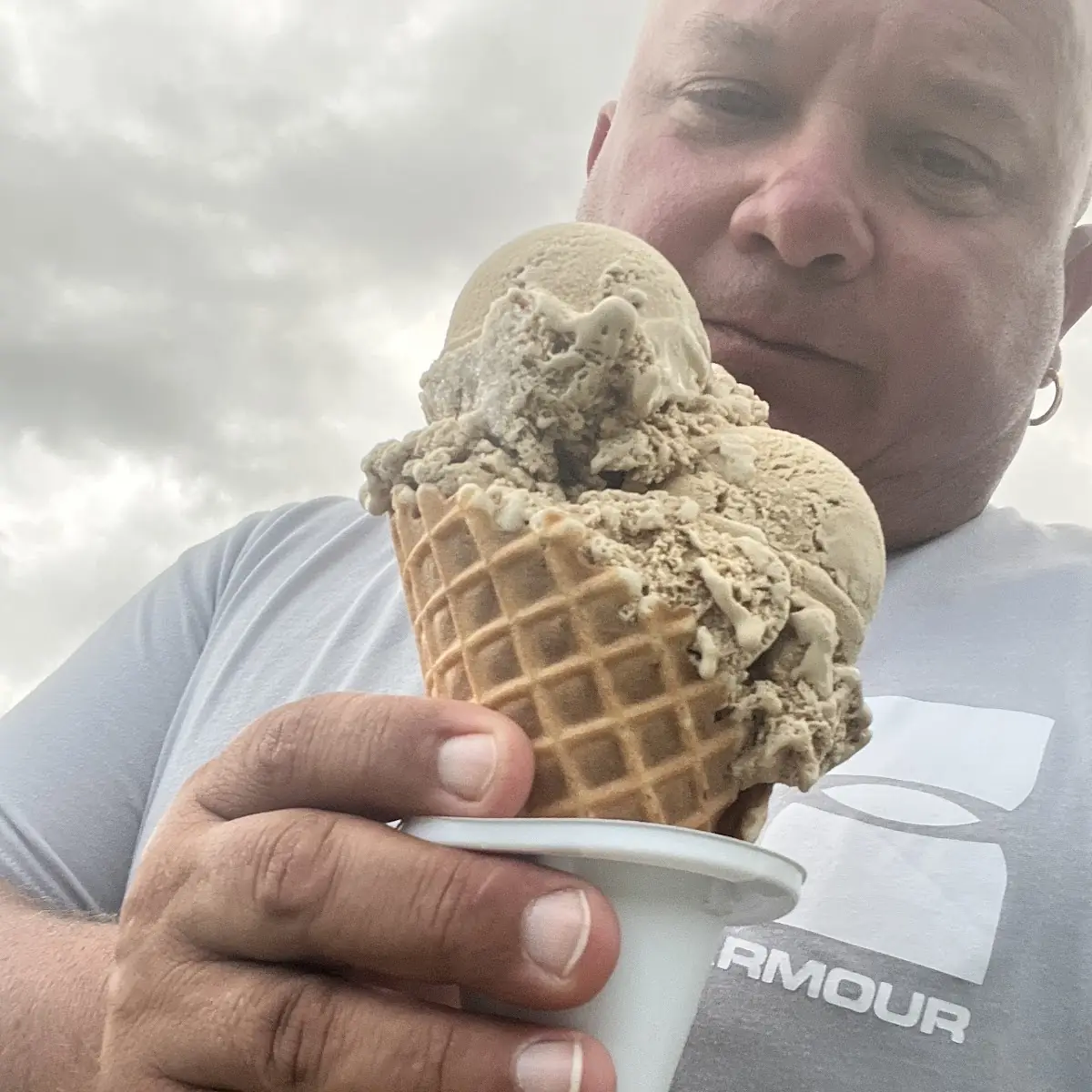 Coffee Waffle Cone
