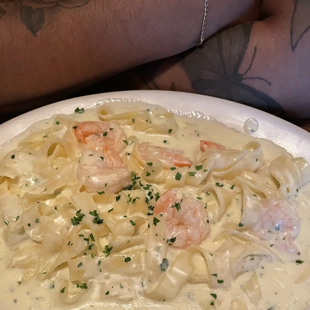 Shrimp Alfredo