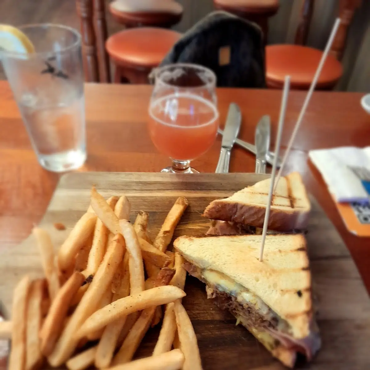Flying Pig Grilled Cheese Sandwich