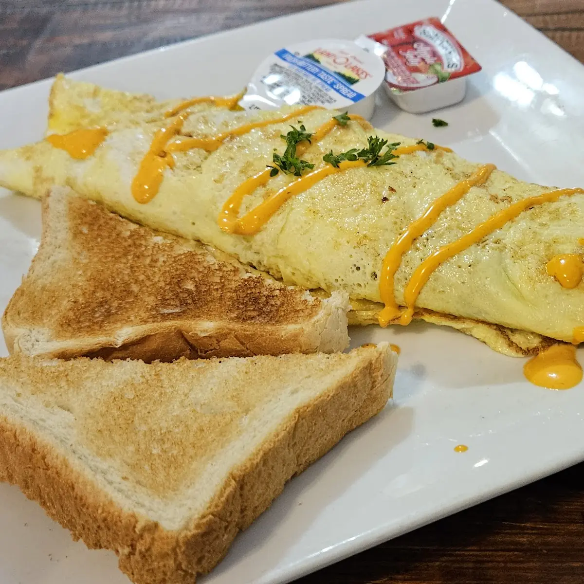 Five Cheese Omelette