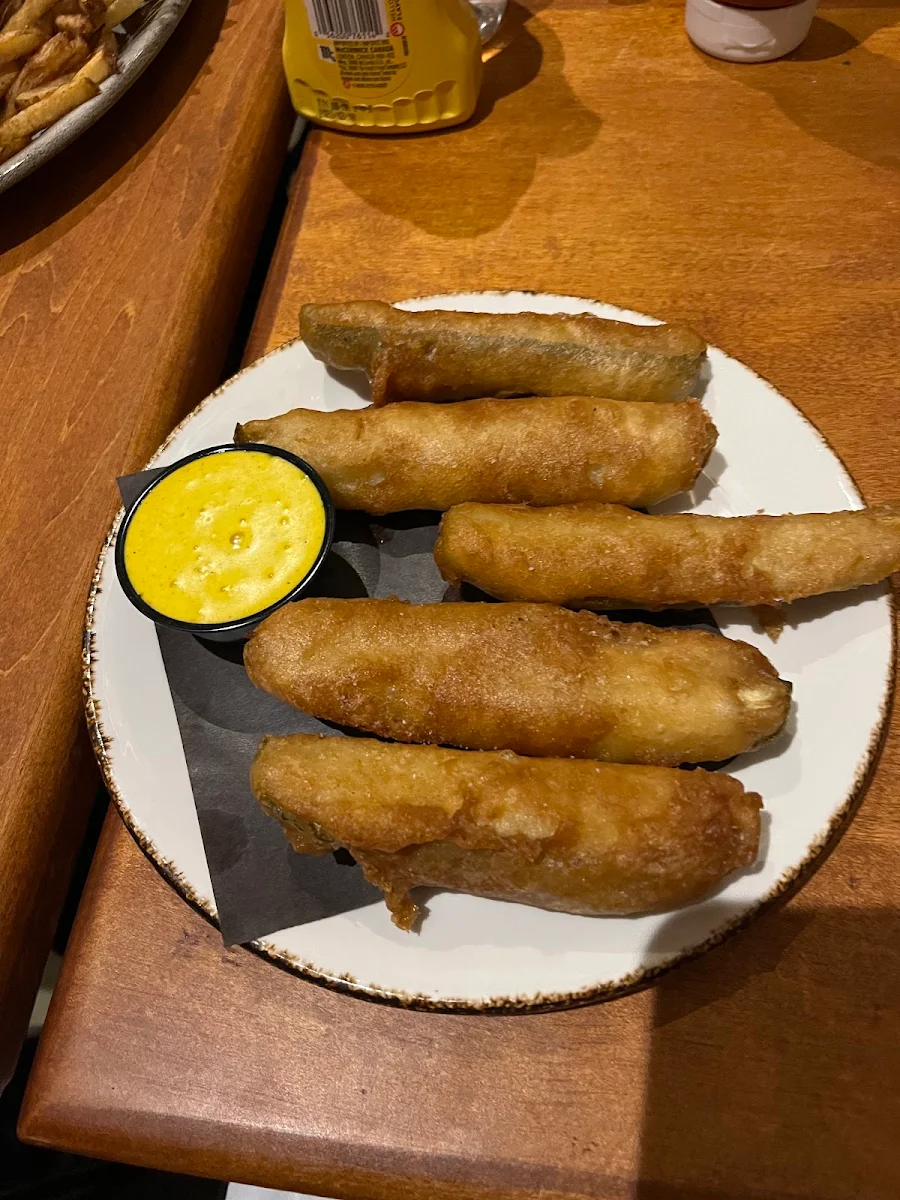 Beer Battered Pickles