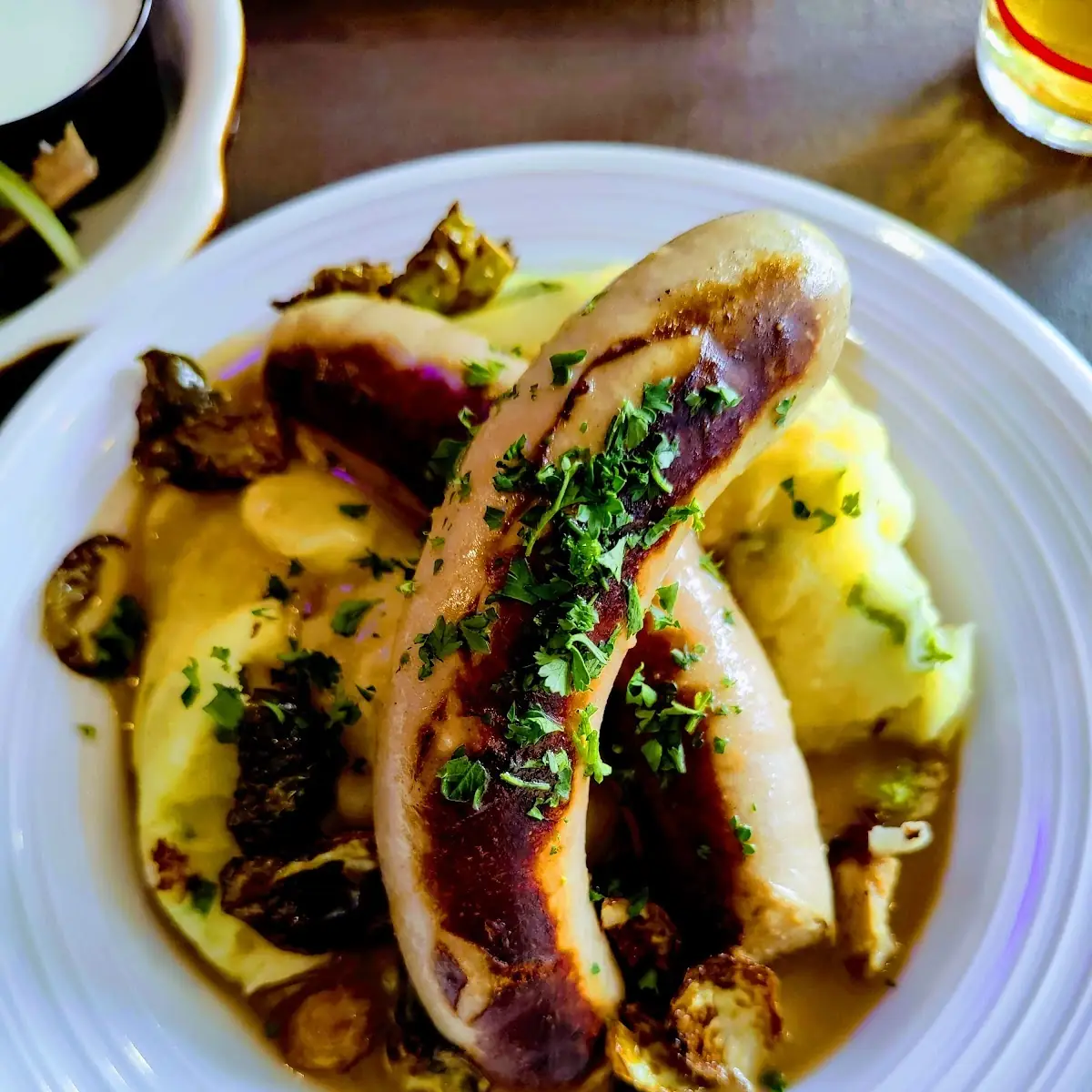 Sausage and Mashed Potatoes